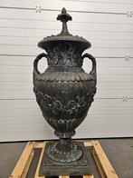 GROTE OUDERE BRONZEN TUINVAAS 1,30 M H, OOK ANDERE KOOPJE!!!, Tuin en Terras, Ophalen of Verzenden, Zo goed als nieuw