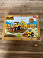 Kiddy Construction Diggers 50 stukjes puzzel, Ophalen of Verzenden, 10 tot 50 stukjes, Zo goed als nieuw, 4 tot 6 jaar