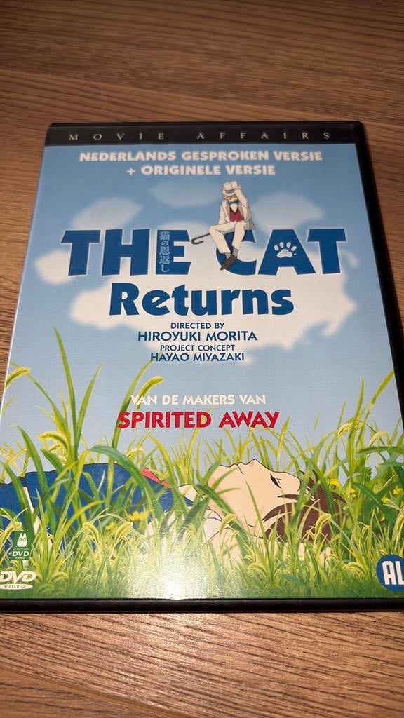 The Cat Returns van Studio Ghibli en Hiroyuki Morita., Cd's en Dvd's, Dvd's | Tekenfilms en Animatie, Vanaf 16 jaar, Ophalen of Verzenden