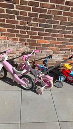Kinderfietsen en loopauto's - diverse modellen, Ophalen of Verzenden, Gebruikt, 14 inch of minder, Handrem