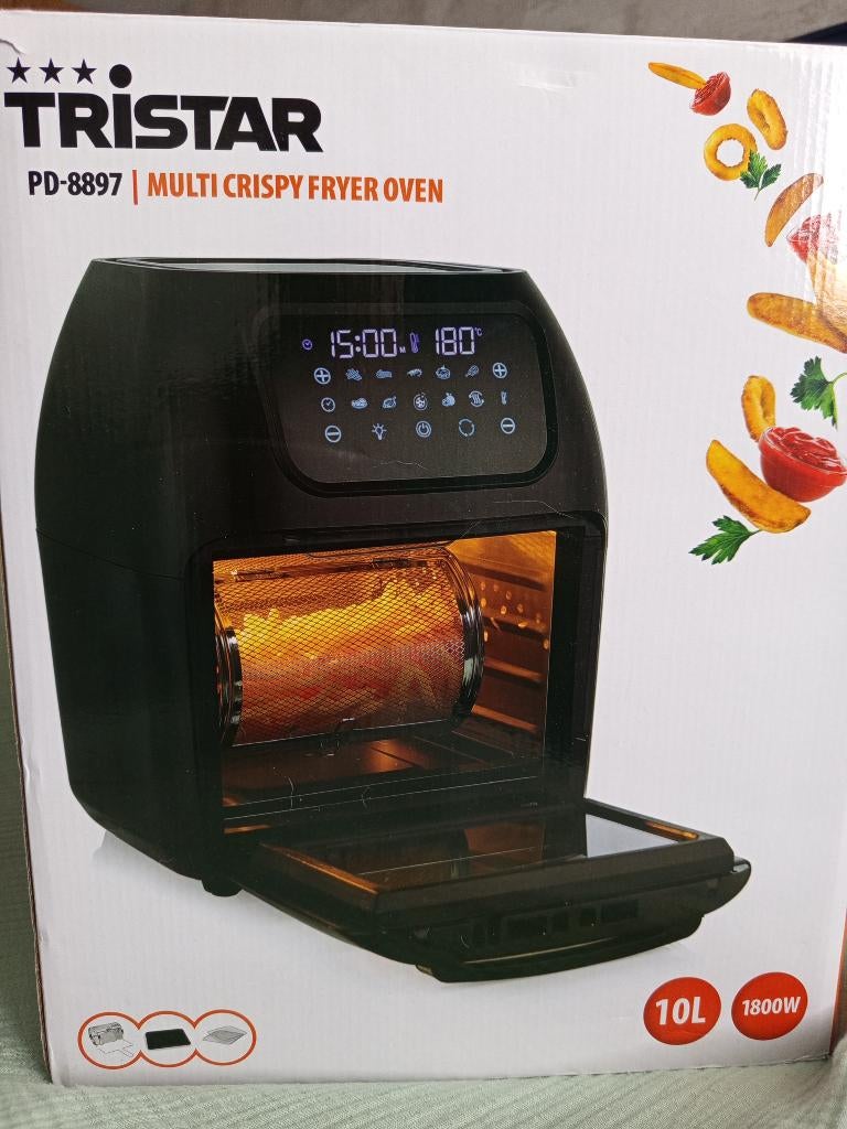 airfryer, Tristar multi crispy fryer oven, Witgoed en Apparatuur, Ophalen, Gebruikt, Airfryer, 1000 t/m 1499 gram