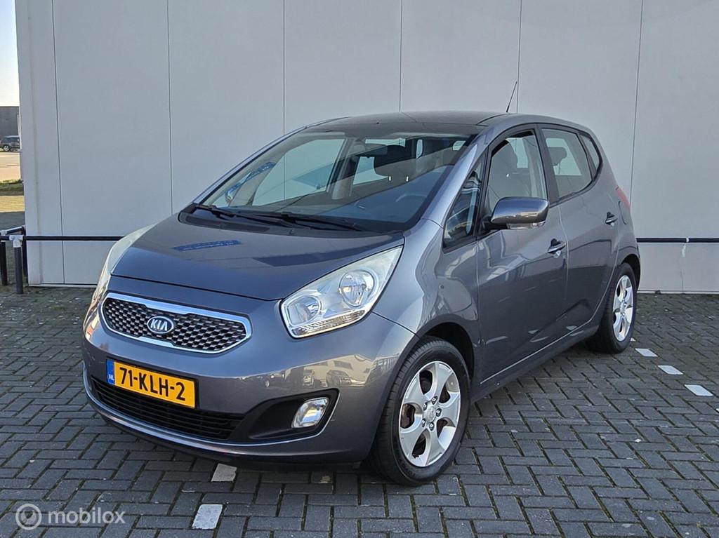 Kia Venga 1.4 CVVT X-ecutive Nieuwe APK! Pano! Navigatie!, Auto's, Kia, Voorwielaandrijving, Euro 5, Gebruikt, Zwart