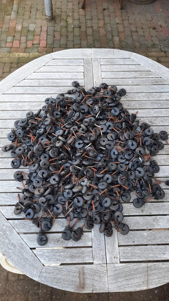 Zwart ringisolator isolatoren 350 stuks, Dieren en Toebehoren