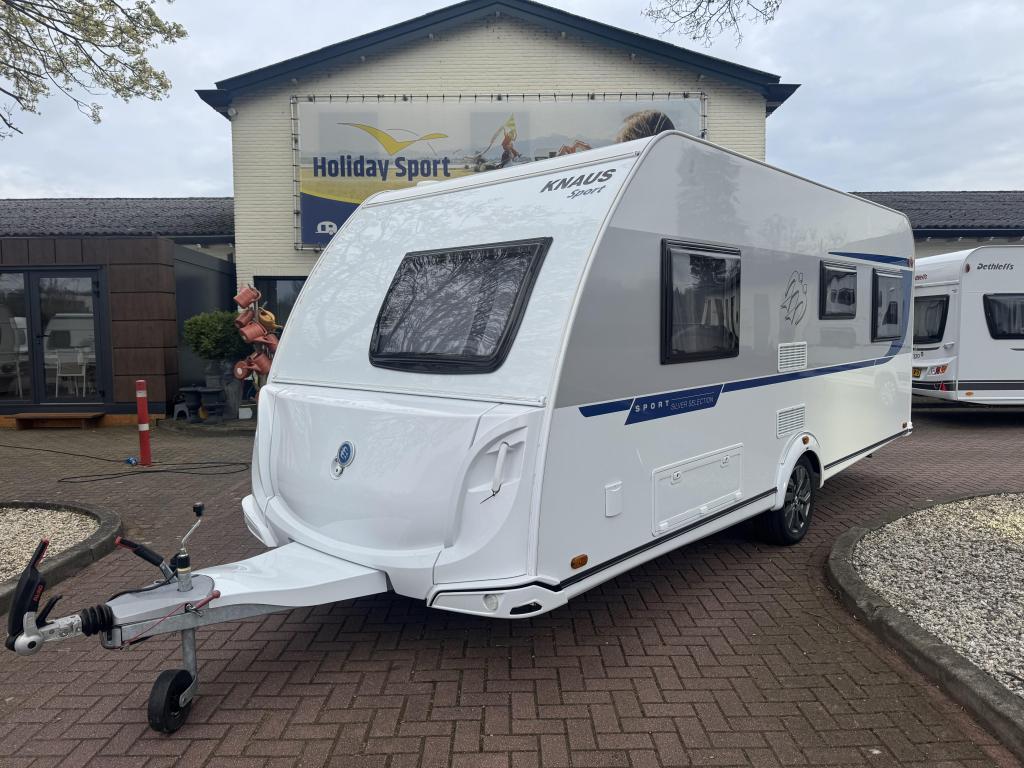 Knaus Sport Silver Selection 500 FU Voortent, Rondzit, Bedrijf, Schokbreker, Knaus