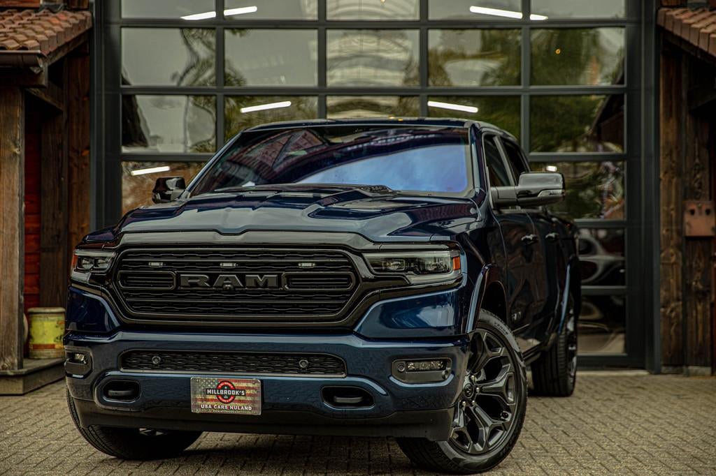 Dodge Ram 1500 5.7 V8 4x4 Limited | LPG | Lucht vering | Sto, Auto's, Automaat, Gebruikt, 5654 cc, Blauw