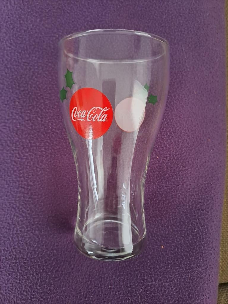 Coca Cola glas Kerst, Ophalen, Frisdrankglas