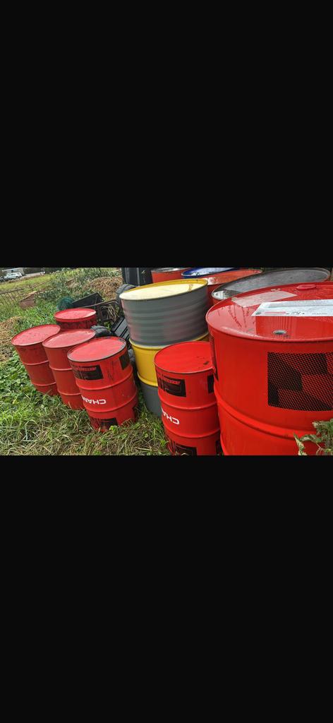 voor op  festivals prullenbakken brandtonnen,drums ,vaatjes, Ophalen of Verzenden, Gebruikt