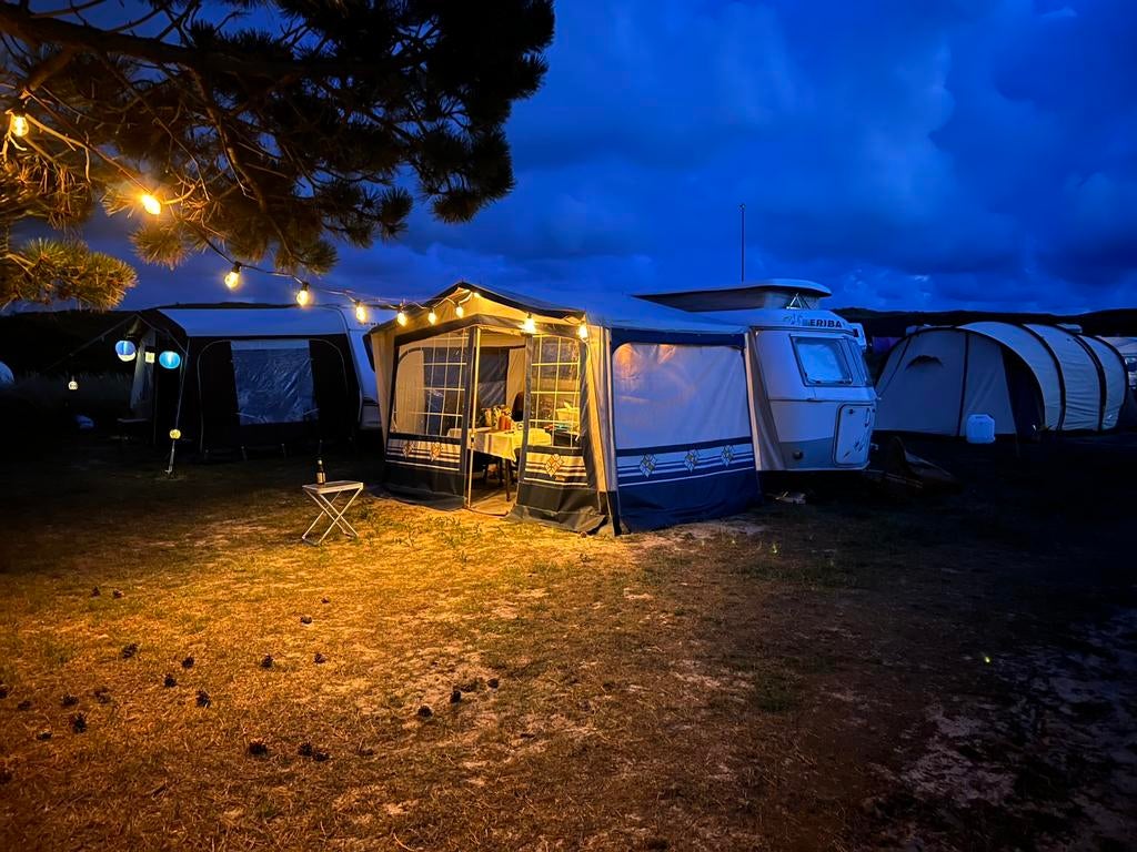Eriba trol voortent zeer weinig gebruikt, Caravans en Kamperen, Ophalen of Verzenden, Gebruikt, Tot en met 3