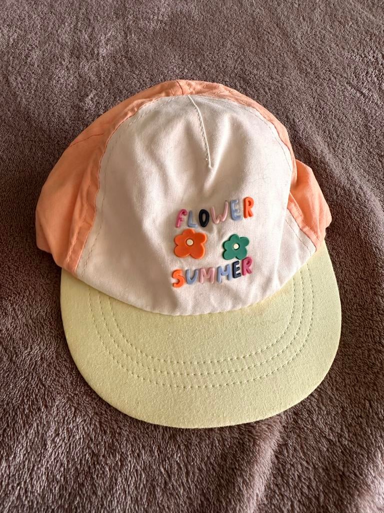 Primark Baby Pet 'Flower Summer' 0-3 maanden, Maat 50, Jongetje of Meisje, Ophalen of Verzenden, Pet