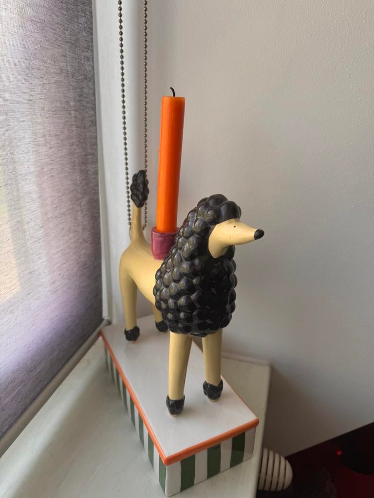 Kandelaar, Ophalen of Verzenden, Zo goed als nieuw, Overige materialen, Minder dan 25 cm