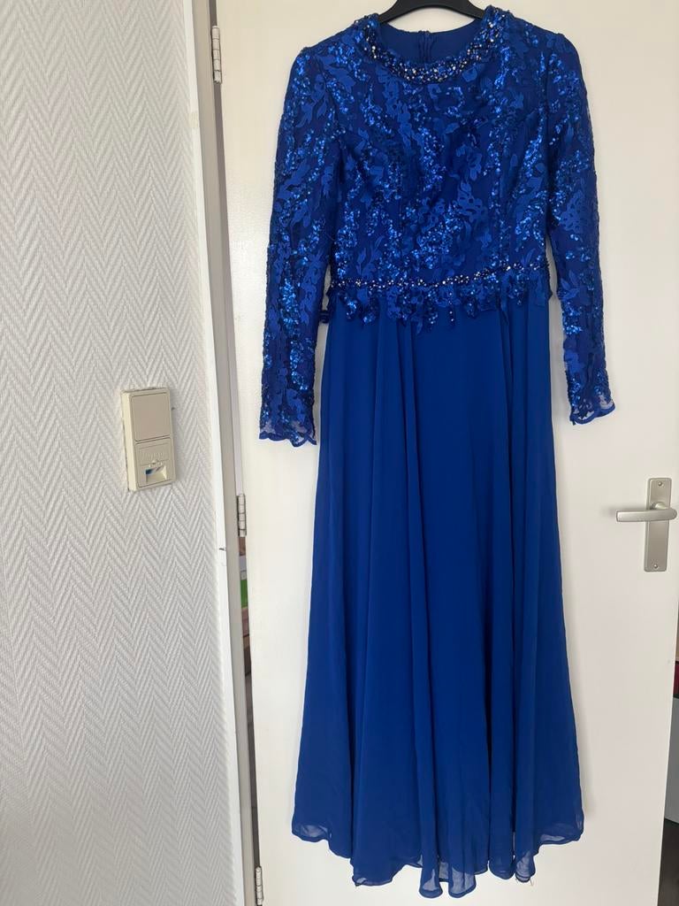 Feest- Gelegenheidsjurk, Kleding | Dames, Gelegenheidskleding, Maat 38/40 (M), Galajurk, Zwart, Ophalen of Verzenden