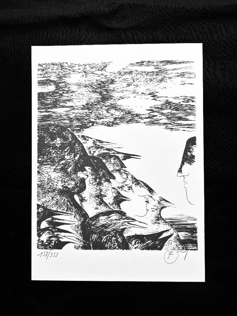 Zeefdruk Frans Minnaert, Verzenden