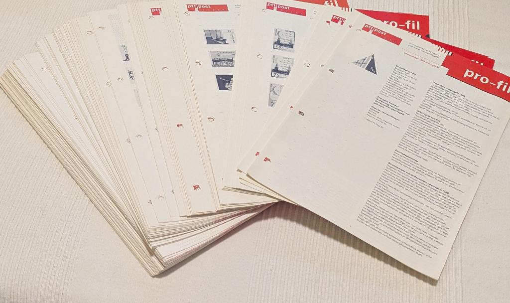 Pro-fil 1983-1989, Postzegels en Munten, Postzegels | Toebehoren, Ophalen of Verzenden, Boek of Tijdschrift