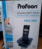 Profoon PDX  200 Draadloze DECT telefoon., Ophalen of Verzenden, Gebruikt, 1 handset