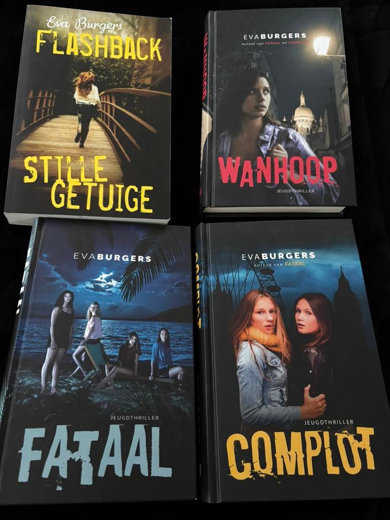 Flashback Stille Getuige Wanhoop Fataal, Complot Eva Burgers, Boeken, Ophalen of Verzenden, Zo goed als nieuw, Eva Burgers, Fictie