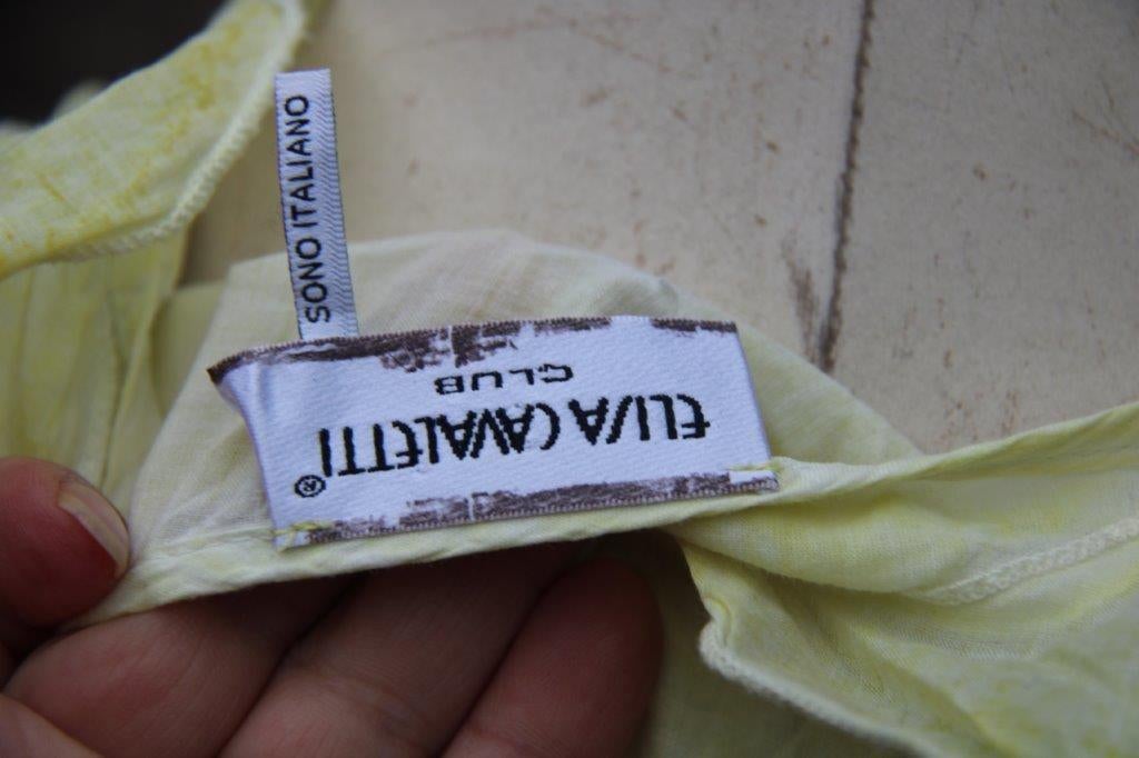 Blouse geel Elisa Cavaletti mt L/XL Vaste prijs, Geel, Maat 42/44 (L), Ophalen of Verzenden, Zo goed als nieuw