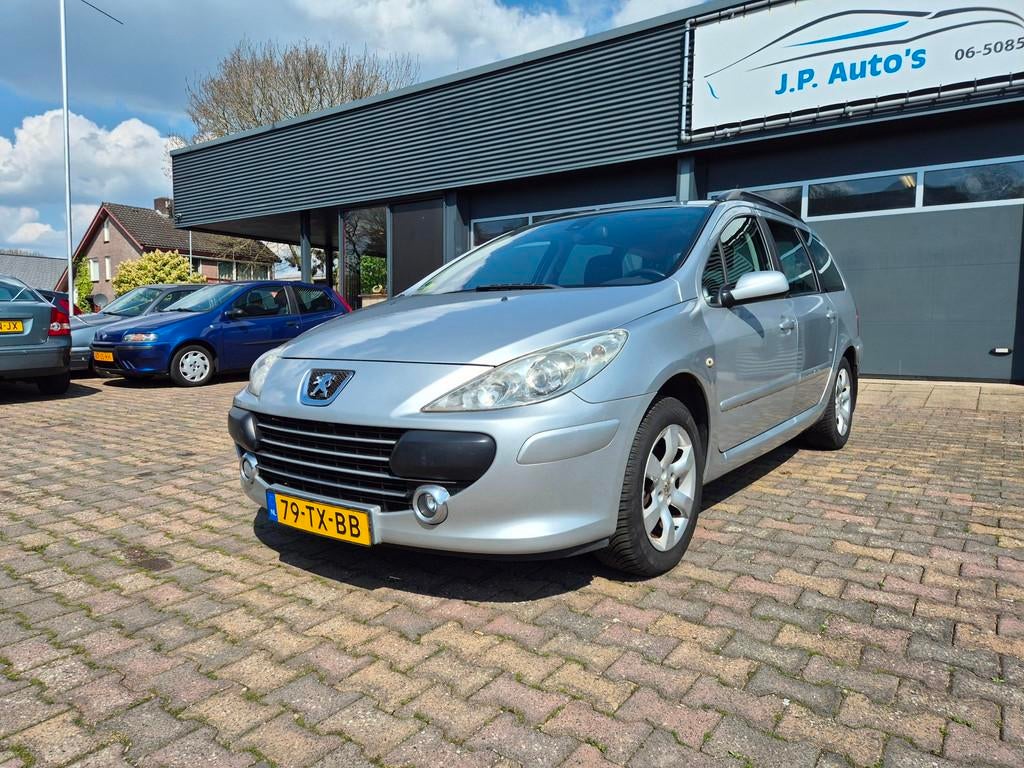 Peugeot 307 Break 2.0-16V Premium NIEUWE APK AIRCO, Auto's, Peugeot, Bedrijf, Te koop, ABS, Airbags, Airconditioning, Boordcomputer