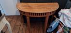 halfrond teaktafel, Ophalen of Verzenden, Zo goed als nieuw, Rond, Minder dan 55 cm