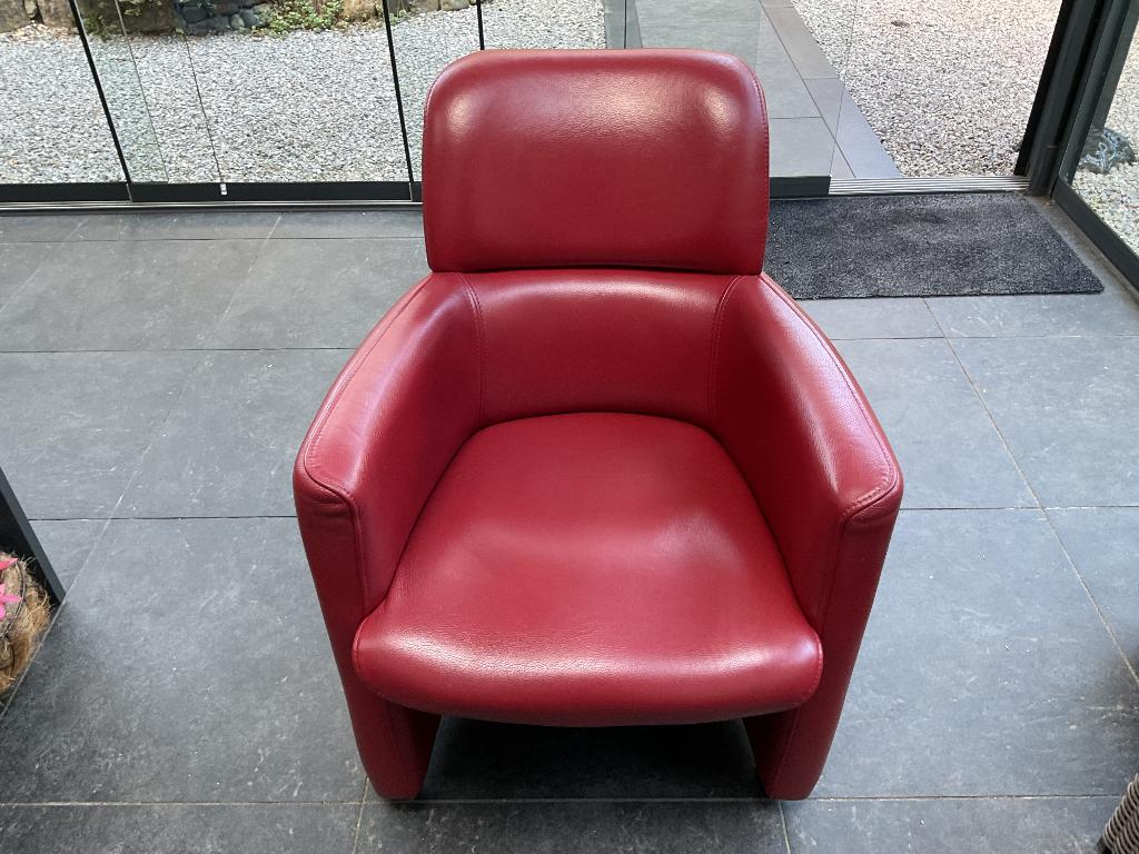 Eetkamerstoelen, Gebruikt, Minder dan 75 cm, Leer, 50 tot 75 cm