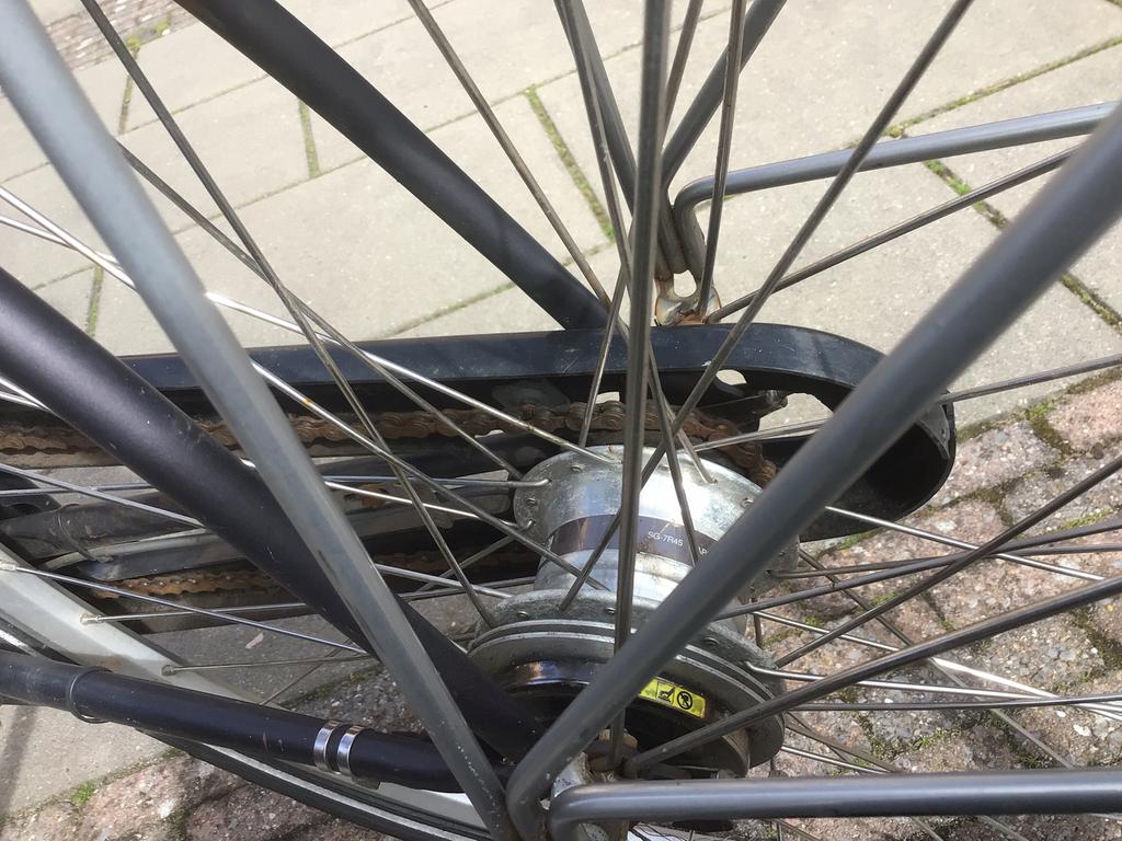 Achterwiel Batavus SG-7R45  28”, Fietsen en Brommers, Fietsonderdelen, Ophalen, Gebruikt