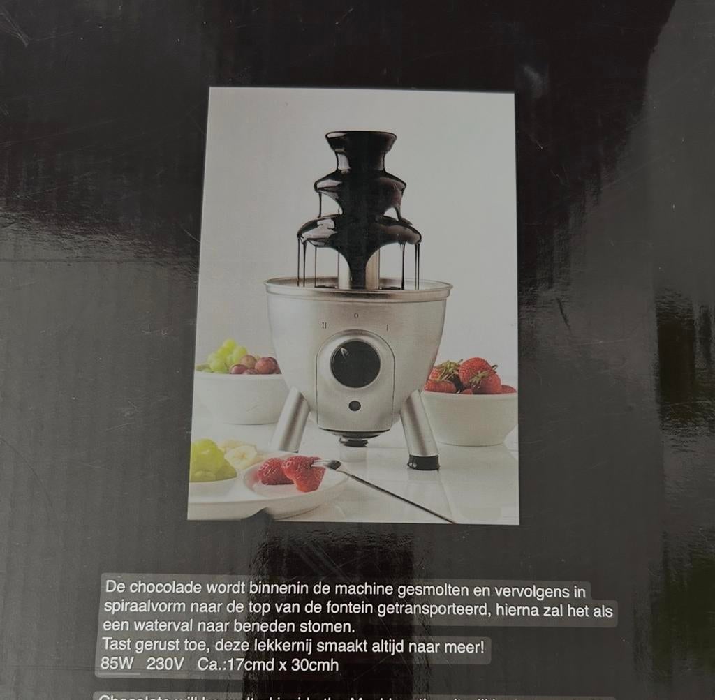 Chocoladefontein, Ophalen of Verzenden, Gebruikt