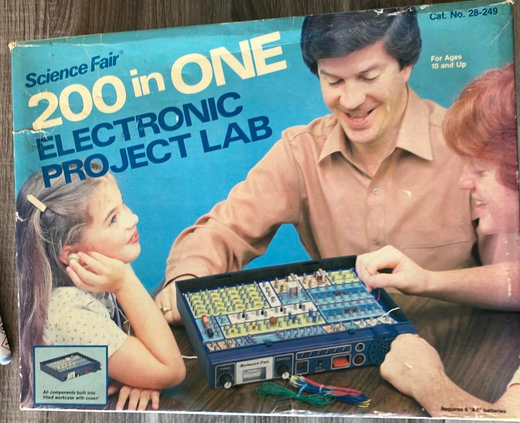 Science Fair 200 in One electronic project lab, Ophalen of Verzenden, Gebruikt, Bouwen, Met licht