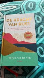 Mirjam van der Vegt - De kracht van rust, Boeken, Achtergrond en Informatie, Ophalen of Verzenden, Zo goed als nieuw, Overige onderwerpen