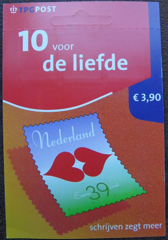 Mailer -  10 voor de liefde € 0.39, Postzegels en Munten, Postzegels | Nederland, Verzenden, Postfris