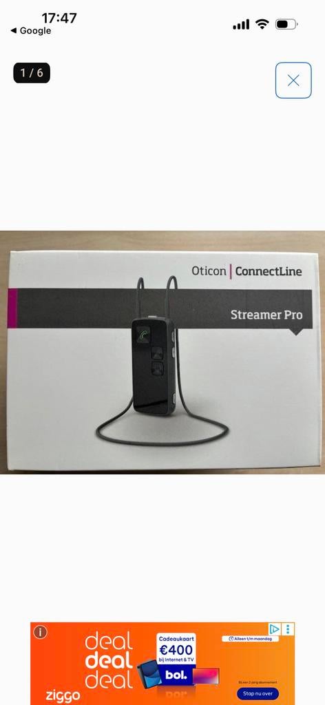 Opticon Streamer primo 2.0 tv, Diversen, Verpleegmiddelen, Ophalen of Verzenden, Nieuw