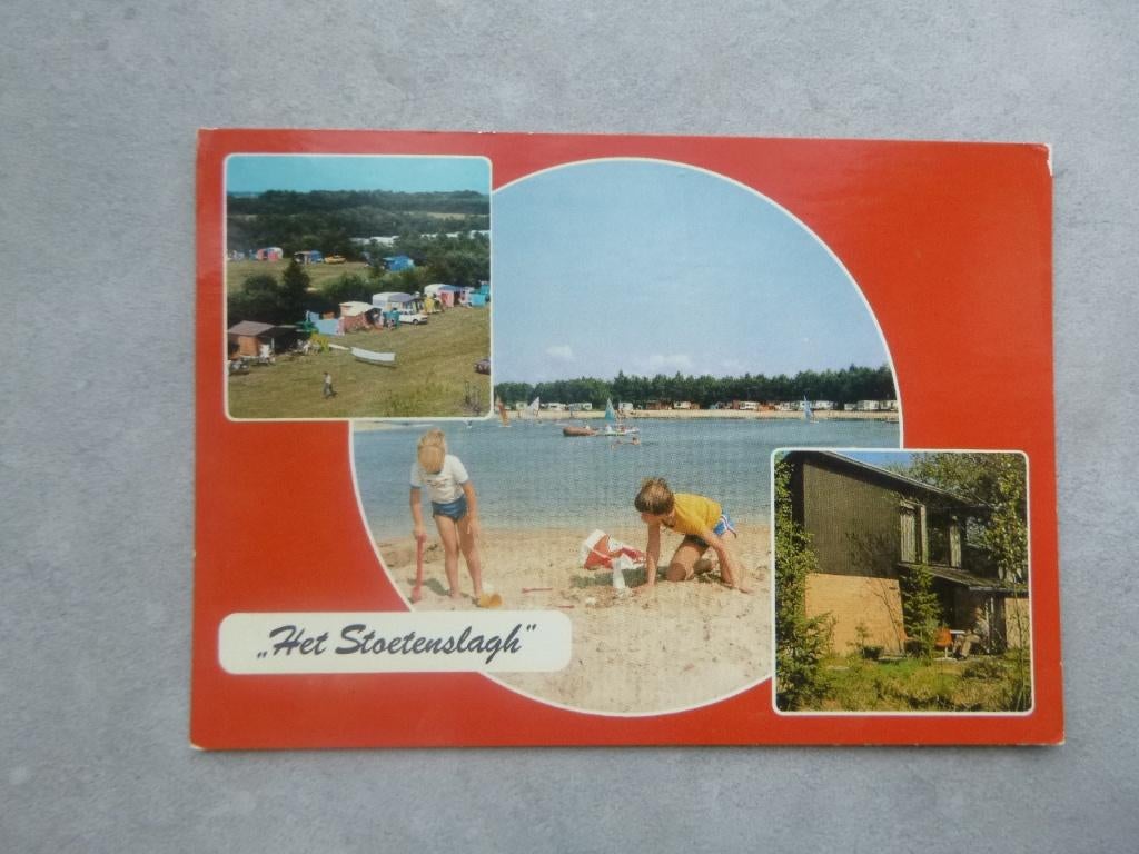 Hardenberg, het Stoetenslagh/panorama 1983, Verzenden, 1980 tot heden, Gelopen, Noord-Brabant