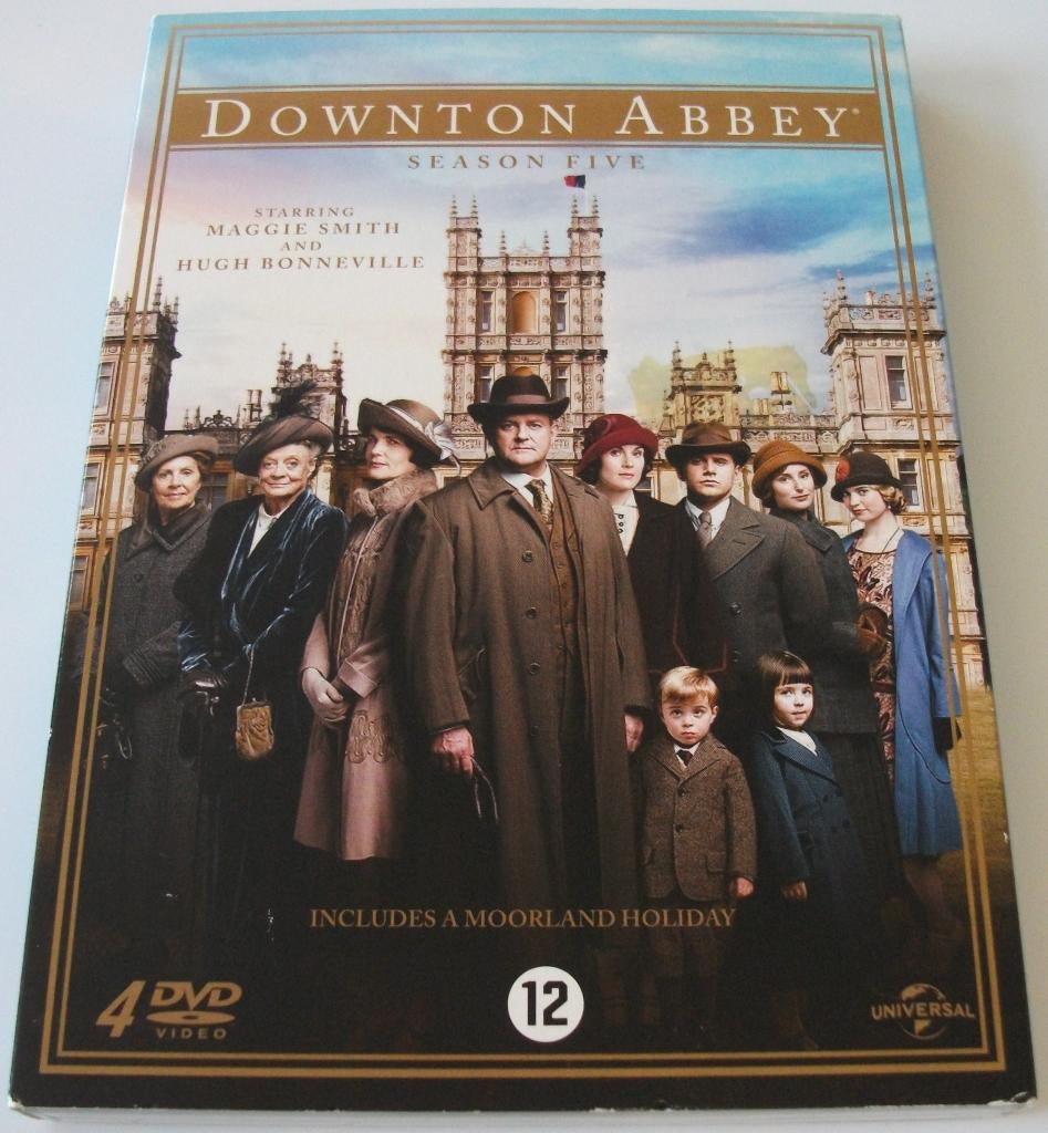 Dvd *** DOWNTON ABBEY *** 4-Disc Boxset Seizoen 5, Boxset, Drama, Ophalen of Verzenden, Zo goed als nieuw