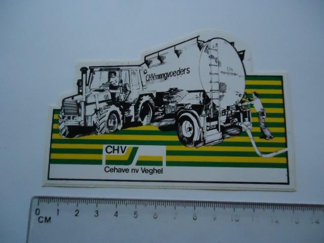 sticker oud Cehave NV Veghel landbouw traktor agri tractor, Verzenden, Zo goed als nieuw, Bedrijf of Vereniging