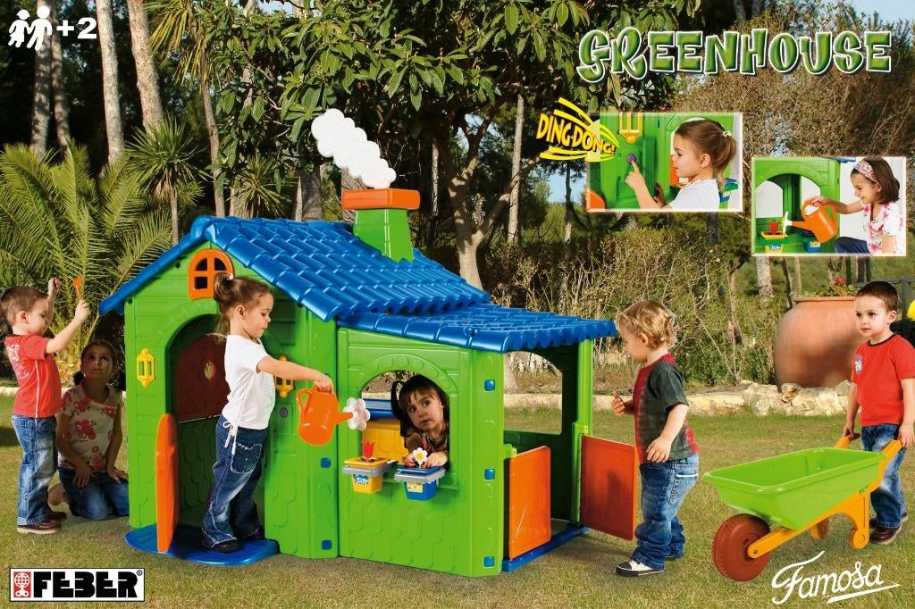Greenhouse speelhuisje, Kinderen en Baby's, Speelgoed | Buiten | Speelhuisjes, Ophalen, Nieuw, Kunststof