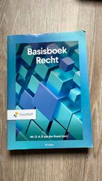 O. A. P. van der Roest - Basisboek Recht, O. A. P. van der Roest, Sociale wetenschap, Ophalen of Verzenden, Zo goed als nieuw