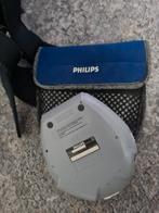 Vintage Philips Discman CD-speler met boekje en hoesje, Ophalen of Verzenden, Discman