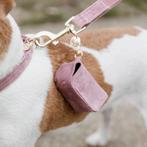 KENTUCKY Velvet Poepzakhouder Roze Incl. poepzakjes KOOPJE!, Dieren en Toebehoren, Honden-accessoires, Ophalen of Verzenden, Nieuw