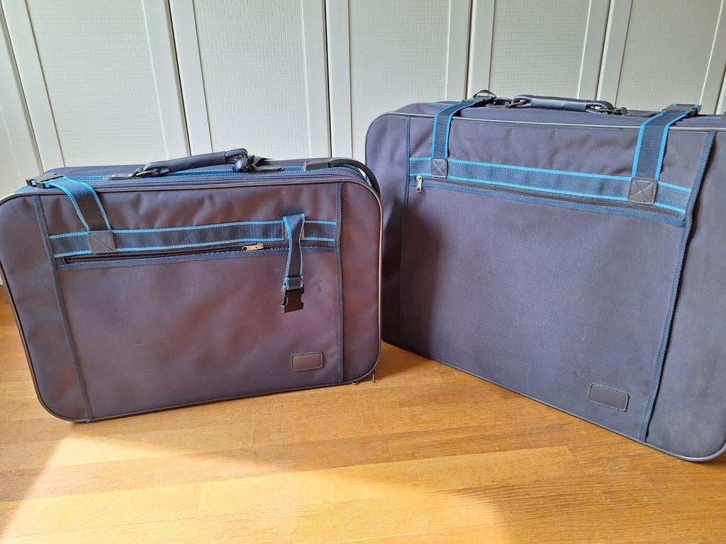 mooie koffers..goede staat, Sieraden, Tassen en Uiterlijk, Koffers, Overige materialen, 45 tot 55 cm, Zo goed als nieuw, Wieltjes