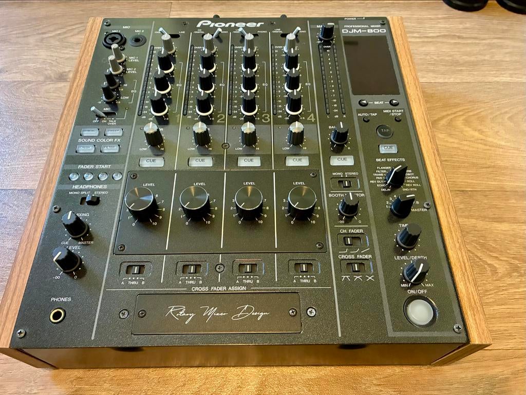Pioneer DJM 800 Rotary Mixer incl decksaver, Ophalen, Gebruikt, Minder dan 5 kanalen, Microfooningang