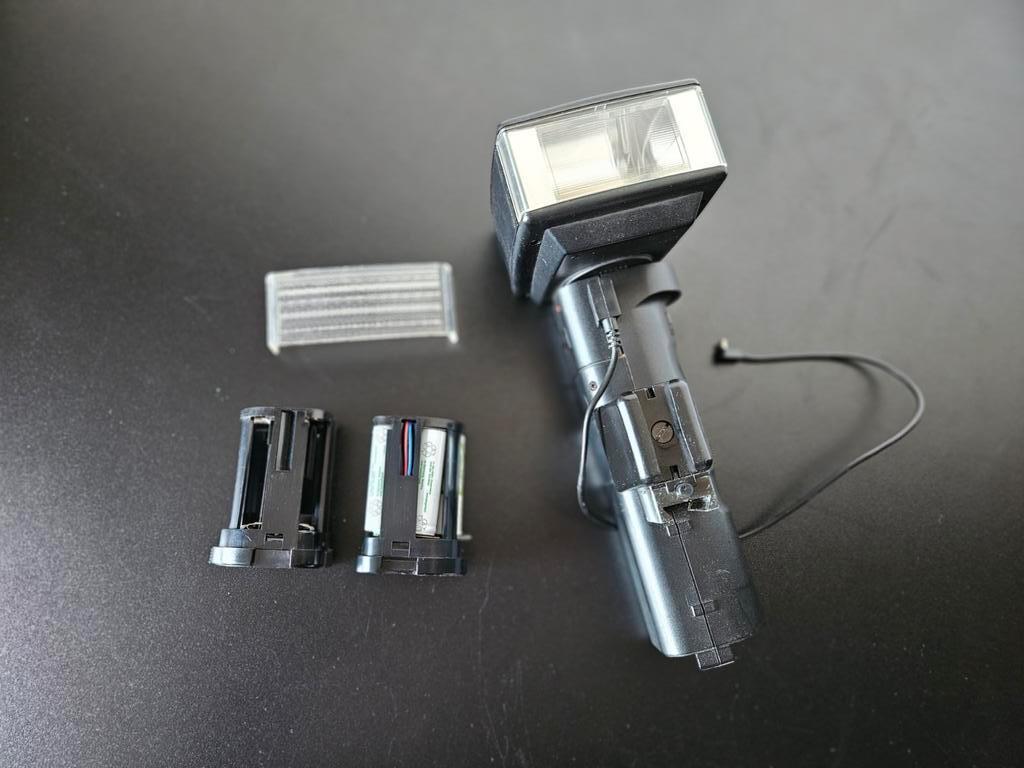 Metz flitser 45 CT-1, Ophalen of Verzenden, Gebruikt, Overige merken, Kantelbaar