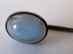 Vintage daspin pin steker revers cravat maansteen?, Ophalen of Verzenden, Overige materialen, Overige typen