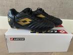 Voetbalschoenen zwart met goud Lotto maar 36, Maat XS of kleiner, Schoenen, Ophalen of Verzenden, Zo goed als nieuw