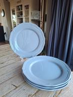 4x IKEA ARV Dinerbord Grijs - 28,5 cm - Vintage, Huis en Inrichting, Keramiek, Ophalen of Verzenden, Zo goed als nieuw, Bord(en)