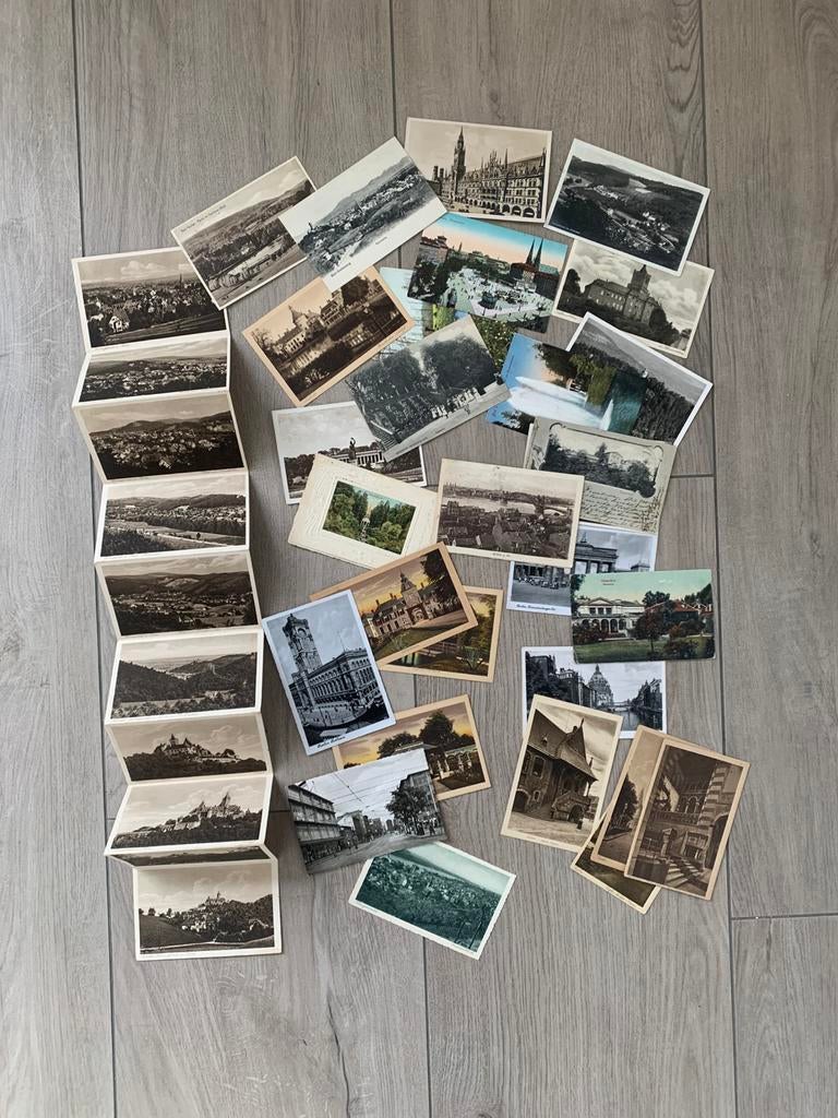 Verzameling oude ansichtkaarten duitsland 42 stuks, Verzamelen, Ansichtkaarten | Buitenland, Ophalen of Verzenden, Voor 1920, Duitsland