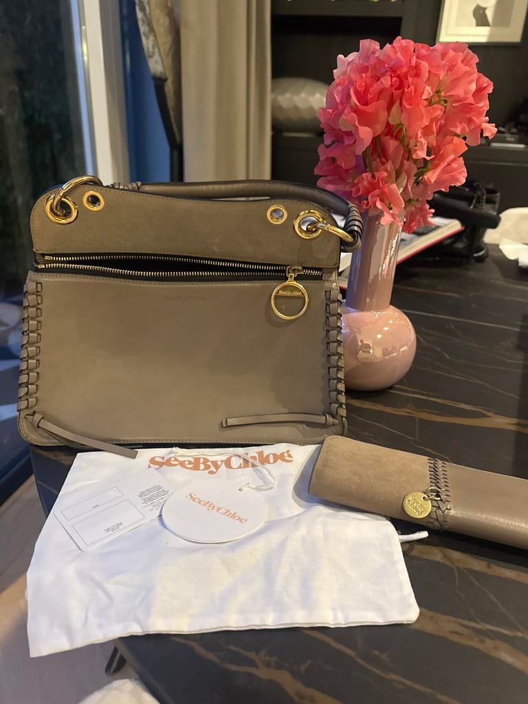 See by Chloé Designer Tas en Portemonnee Set, Sieraden, Tassen en Uiterlijk, Tassen | Damestassen, Zo goed als nieuw, Schoudertasje
