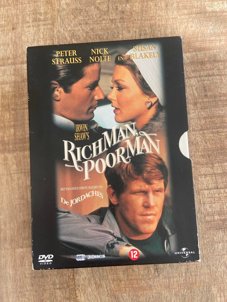 Rich Man, Poor Man - Het volledige eerste seizoen (DVD), Boxset, Drama, Ophalen of Verzenden, Zo goed als nieuw