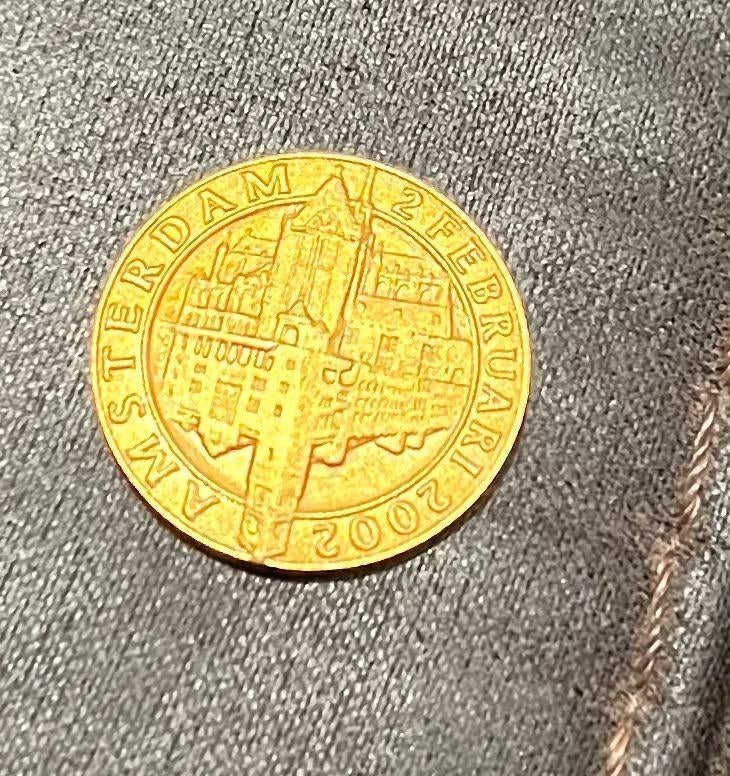 Gouden huwelijksmunt Koning Willem-Alexander en Máxima, Koningin Beatrix, Losse munt, Geboorte of Huwelijk, Overige waardes