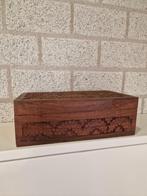 Oude houten kist - sigaren, Ophalen of Verzenden, Gebruikt, Tabaksdoos of Verpakking