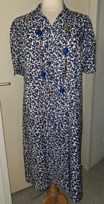 Elegante jurk - maat 48 - gevoerd, Kleding | Dames, Grote Maten, Jurk, Verzenden, Blauw, Onbekend