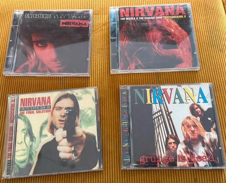Nirvana bootleg CD’s, Cd's en Dvd's, Cd's | Rock, Gebruikt, Alternative, Ophalen of Verzenden