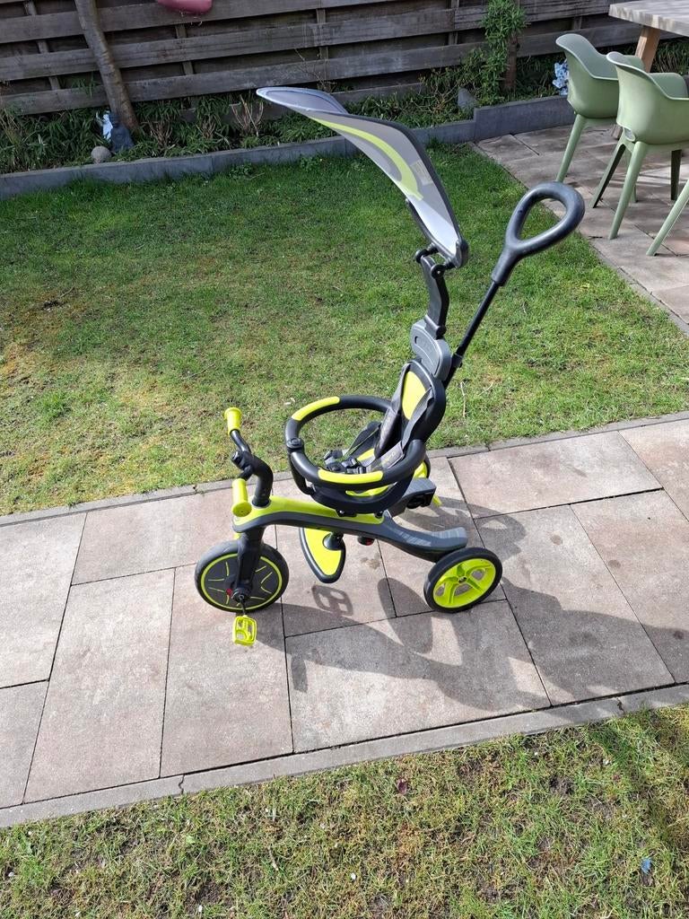 Globber Explorer 4 in 1 Driewieler, Ophalen, Gebruikt, Globber, Duwstang